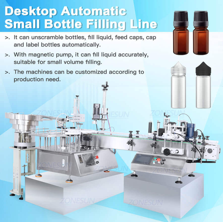 Desktop Filling Line-ZONESUN TECHNOLOGY LIMITED Desktop Filling Line-ZONESUN TECHNOLOGY LIMITED