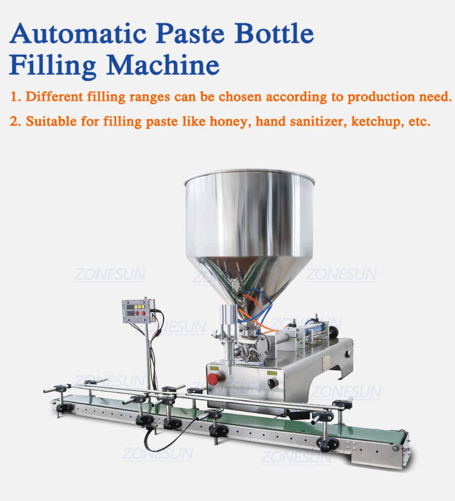 Horizontal Paste Filling Machine-ZONESUN TECHNOLOGY LIMITED Horizontal Paste Filling Machine-ZONESUN TECHNOLOGY LIMITED