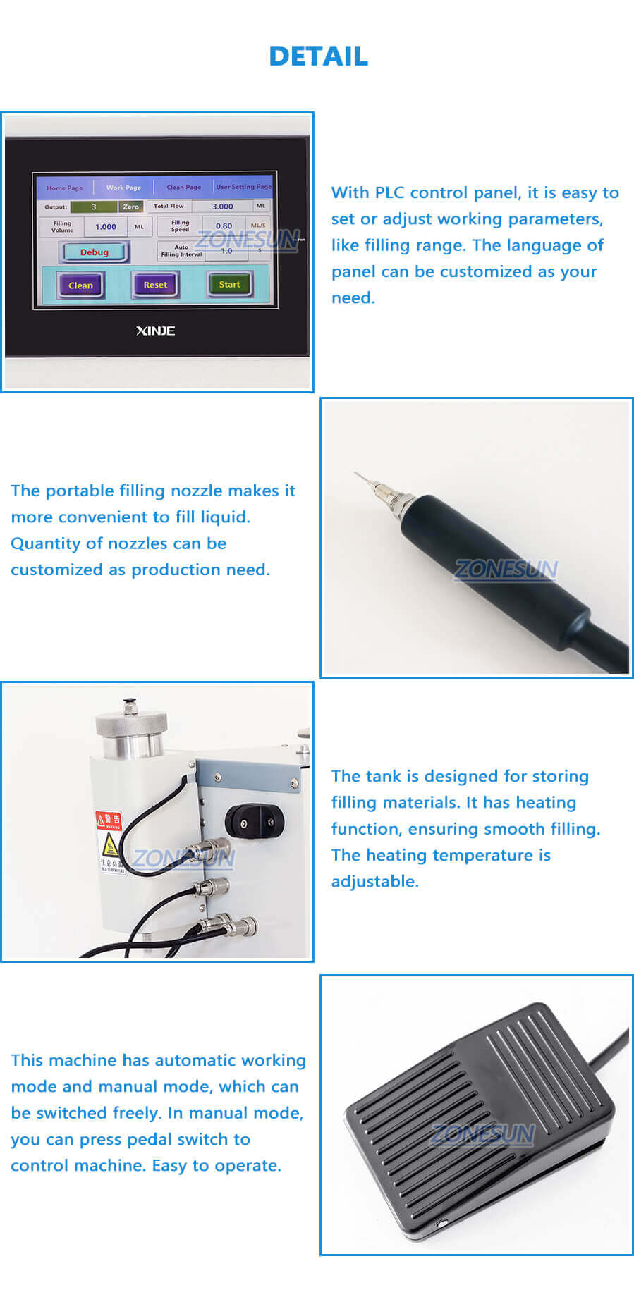 Thick Oil Filling Machine-ZONESUN TECHNOLOGY LIMITED Thick Oil Filling Machine-ZONESUN TECHNOLOGY LIMITED