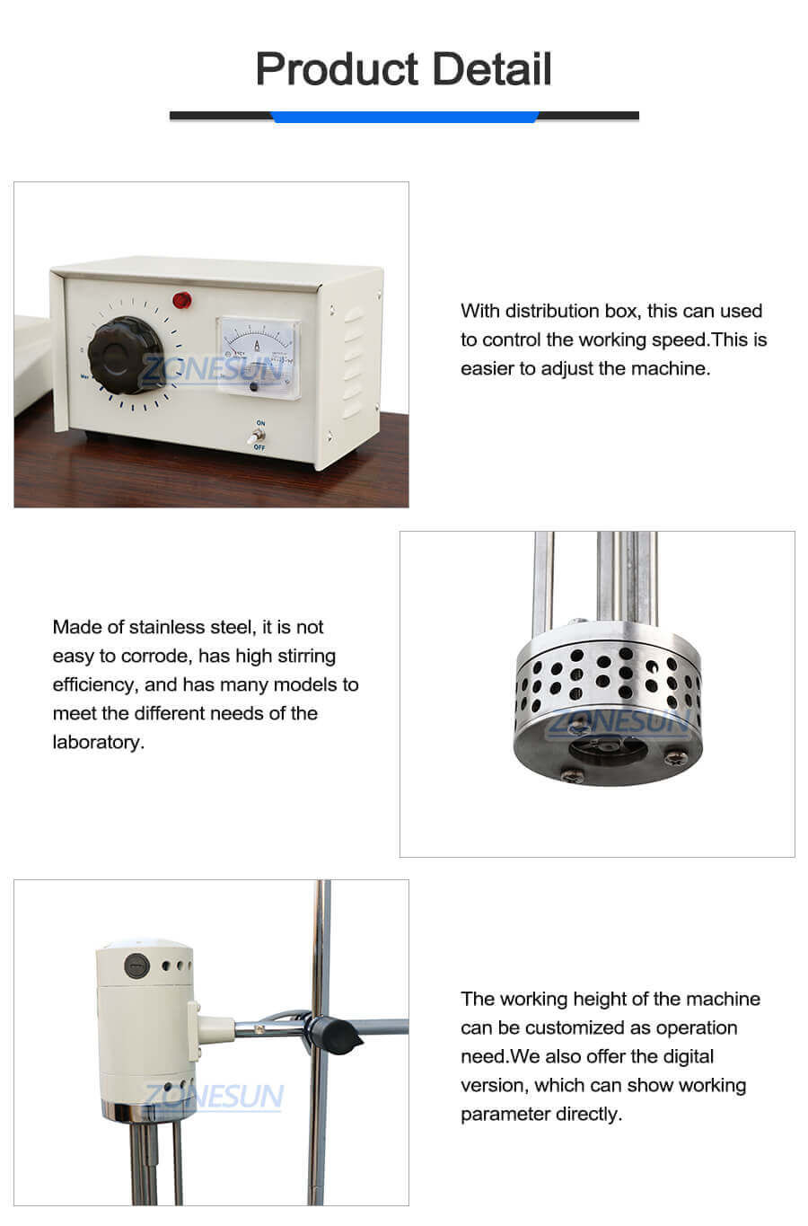 Emulsifying Mixer-ZONESUN TECHNOLOGY LIMITED Emulsifying Mixer-ZONESUN TECHNOLOGY LIMITED