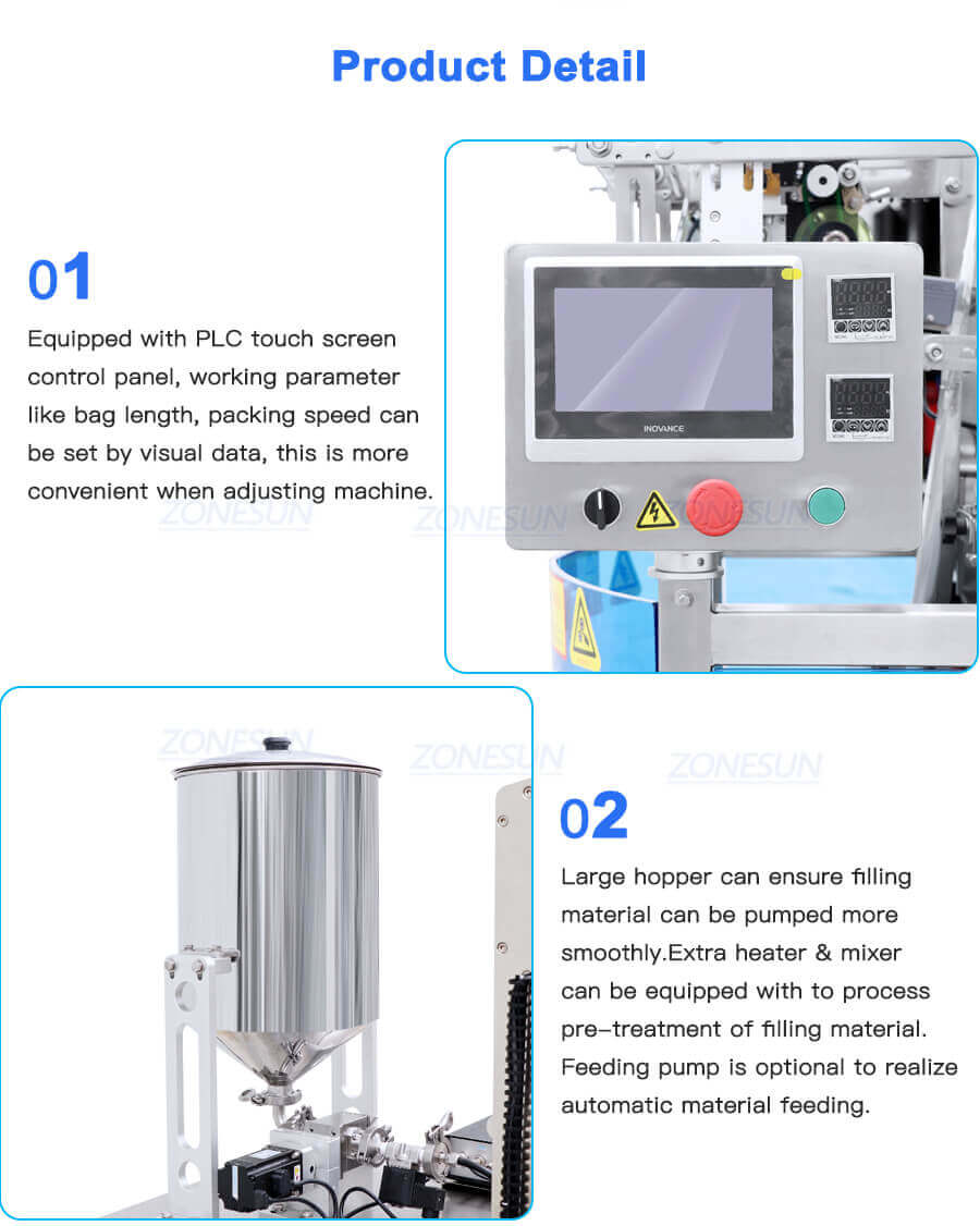 Pouch VFFS Packing Machine-ZONESUN TECHNOLOGY LIMITED Pouch VFFS Packing Machine-ZONESUN TECHNOLOGY LIMITED