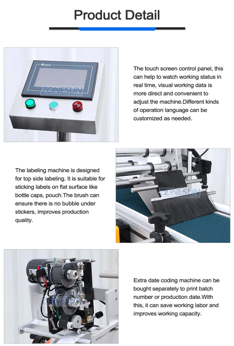 Flat Labeling Machine-ZONESUN TECHNOLOGY LIMITED Flat Labeling Machine-ZONESUN TECHNOLOGY LIMITED