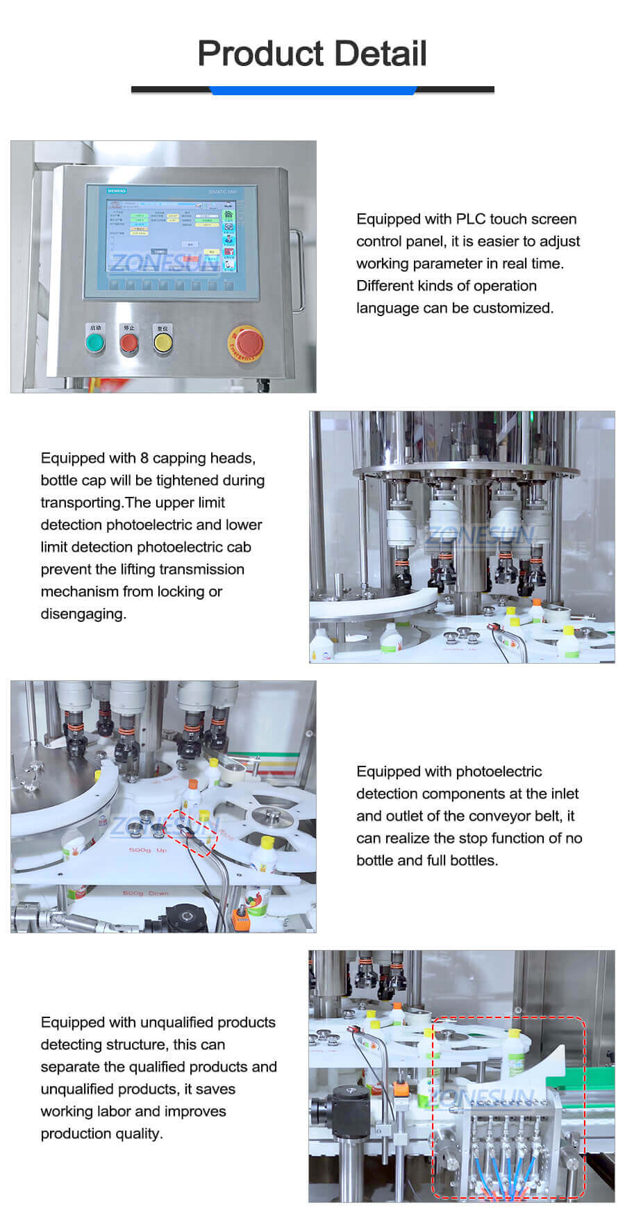 High Speed Capping Machine-ZONESUN TECHNOLOGY LIMITED High Speed Capping Machine-ZONESUN TECHNOLOGY LIMITED