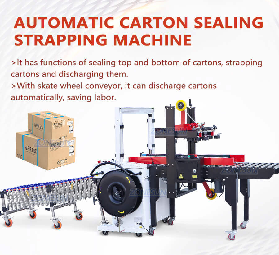 Carton Sealing Strapping Machine-ZONESUN TECHNOLOGY LIMITED