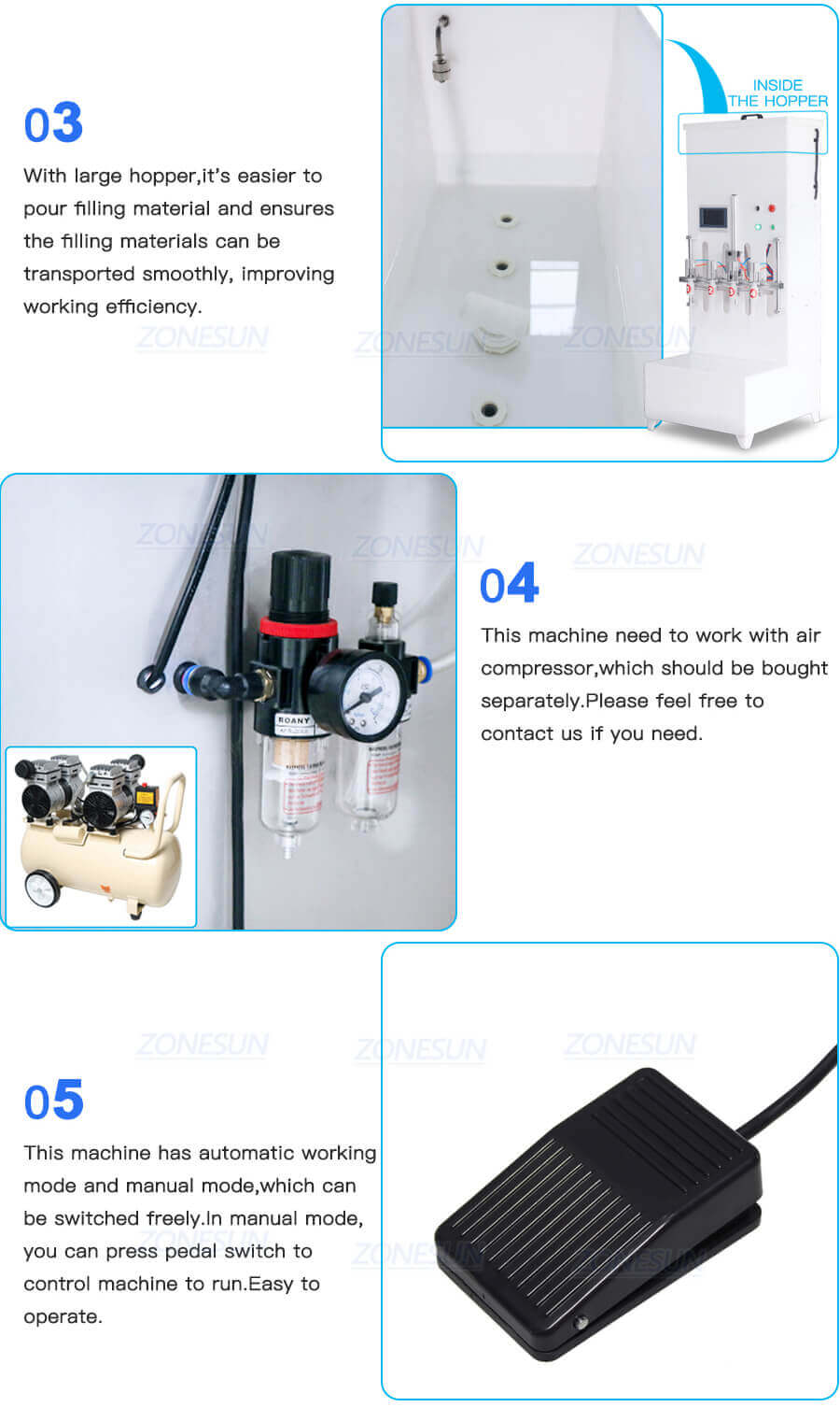 Corrosion Resistant Filling Machine-ZONESUN TECHNOLOGY LIMITED Corrosion Resistant Filling Machine-ZONESUN TECHNOLOGY LIMITED