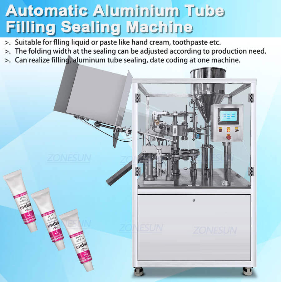 Aluminum Tube Filling Sealing Machine-ZONESUN TECHNOLOGY LIMITED Aluminum Tube Filling Sealing Machine-ZONESUN TECHNOLOGY LIMITED