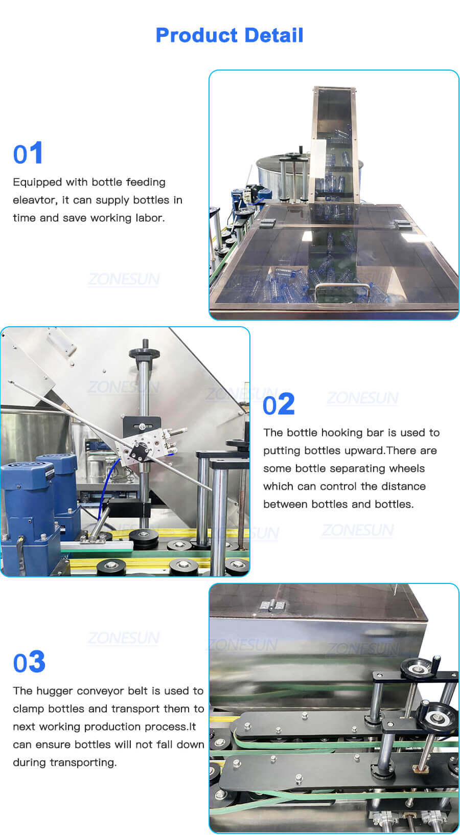 Bottle Unscrambler Machine-ZONESUN TECHNOLOGY LIMITED Bottle Unscrambler Machine-ZONESUN TECHNOLOGY LIMITED