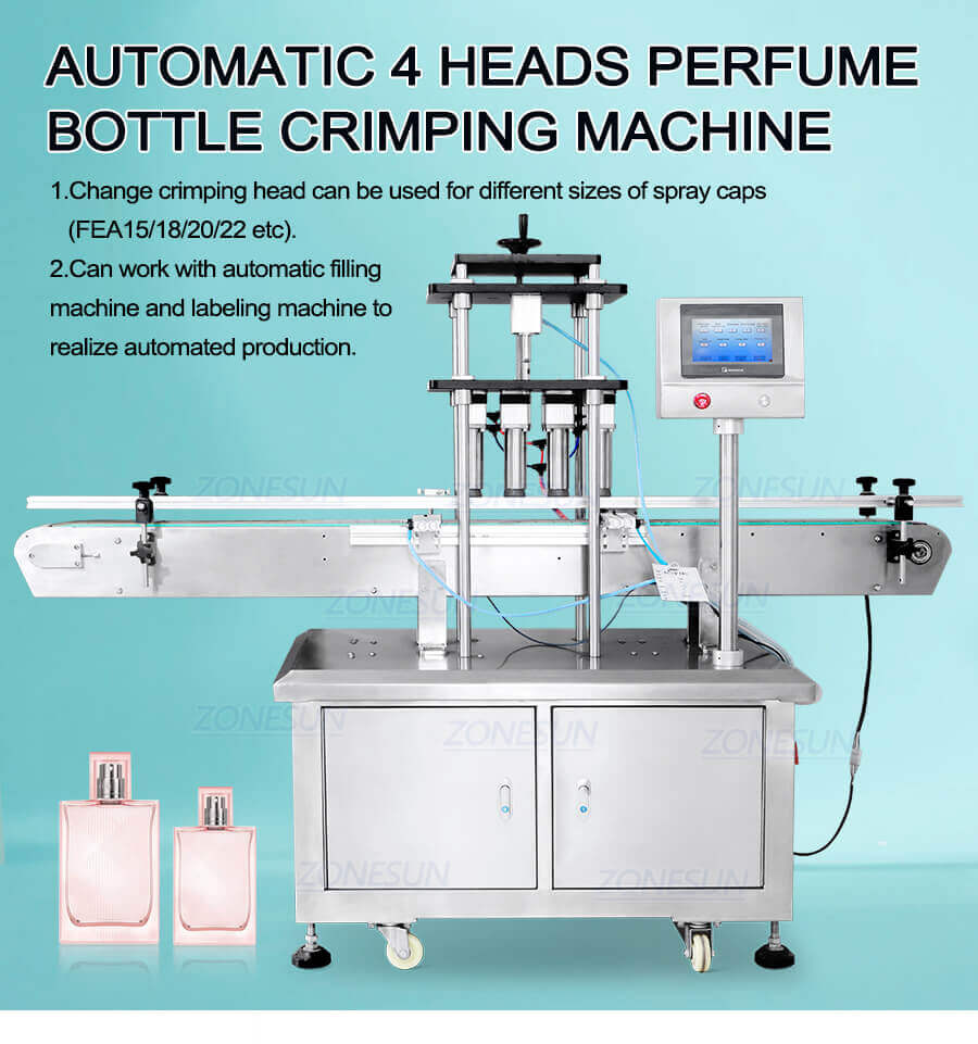 Perfume Bottles Crimping Machine-ZONESUN TECHNOLOGY LIMITED Perfume Bottles Crimping Machine-ZONESUN TECHNOLOGY LIMITED