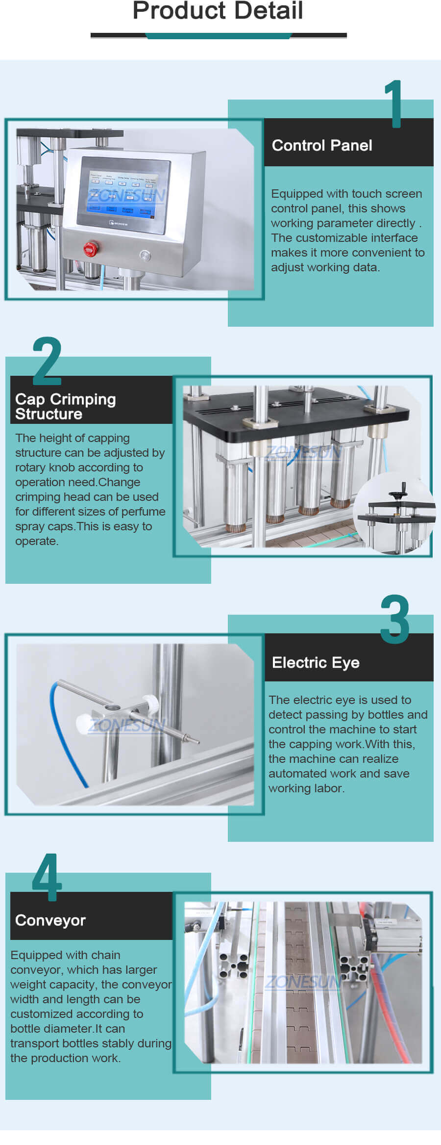 Perfume Bottles Crimping Machine-ZONESUN TECHNOLOGY LIMITED Perfume Bottles Crimping Machine-ZONESUN TECHNOLOGY LIMITED