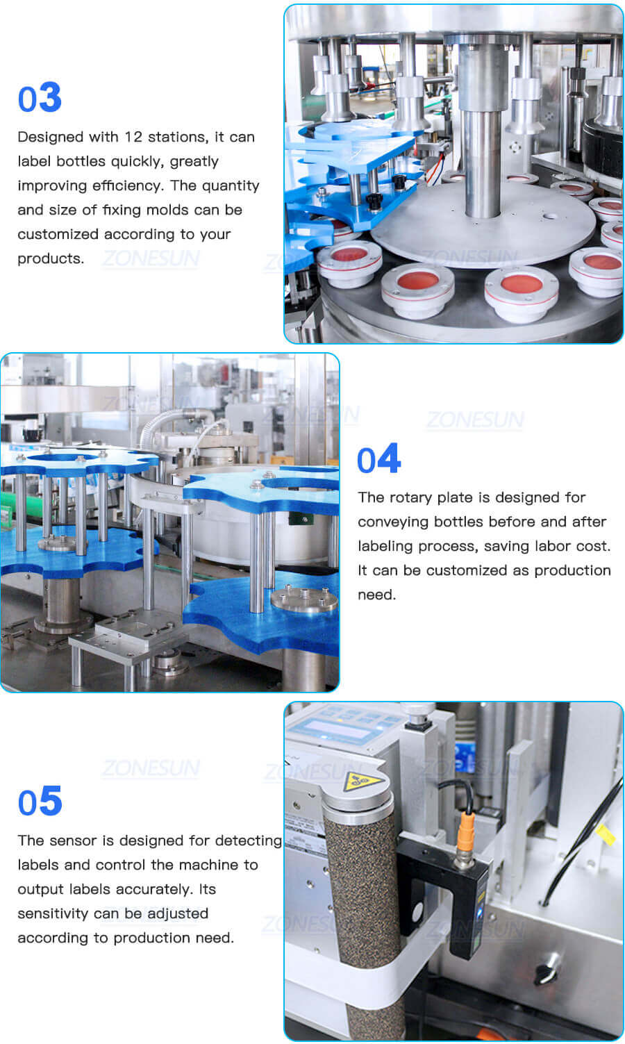Hot Melt Glue Labeling Machine-ZONESUN TECHNOLOGY LIMITED Hot Melt Glue Labeling Machine-ZONESUN TECHNOLOGY LIMITED