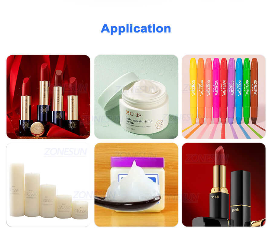 Lipstick Filling Machine-ZONESUN TECHNOLOGY LIMITED