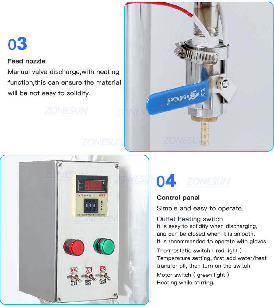 Lipstick Filling Machine-ZONESUN TECHNOLOGY LIMITED