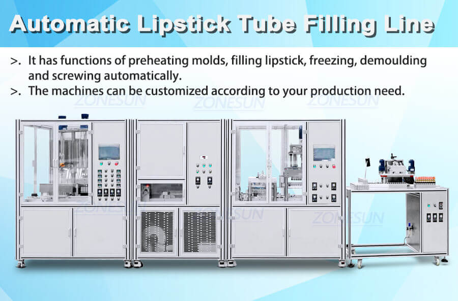 LipsticK Production Line-ZONESUN TECHNOLOGY LIMITED LipsticK Production Line-ZONESUN TECHNOLOGY LIMITED