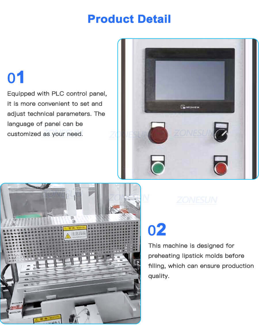 LipsticK Production Line-ZONESUN TECHNOLOGY LIMITED LipsticK Production Line-ZONESUN TECHNOLOGY LIMITED