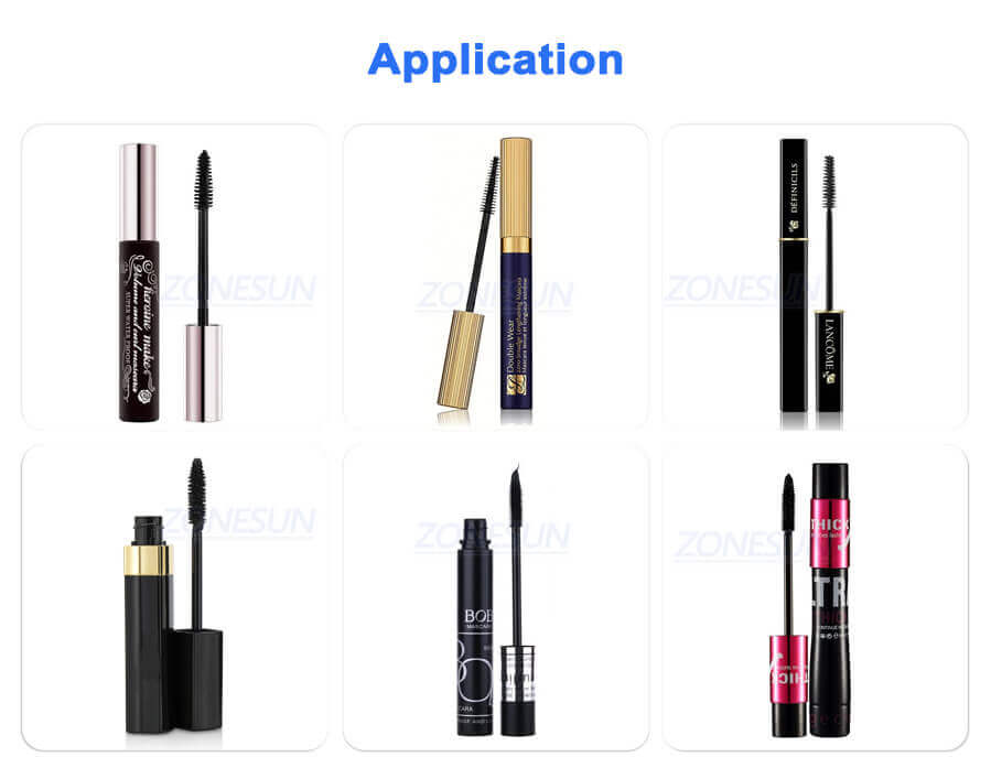 Mascara Filling Capping Machine-ZONESUN TECHNOLOGY LIMITED Mascara Filling Capping Machine-ZONESUN TECHNOLOGY LIMITED