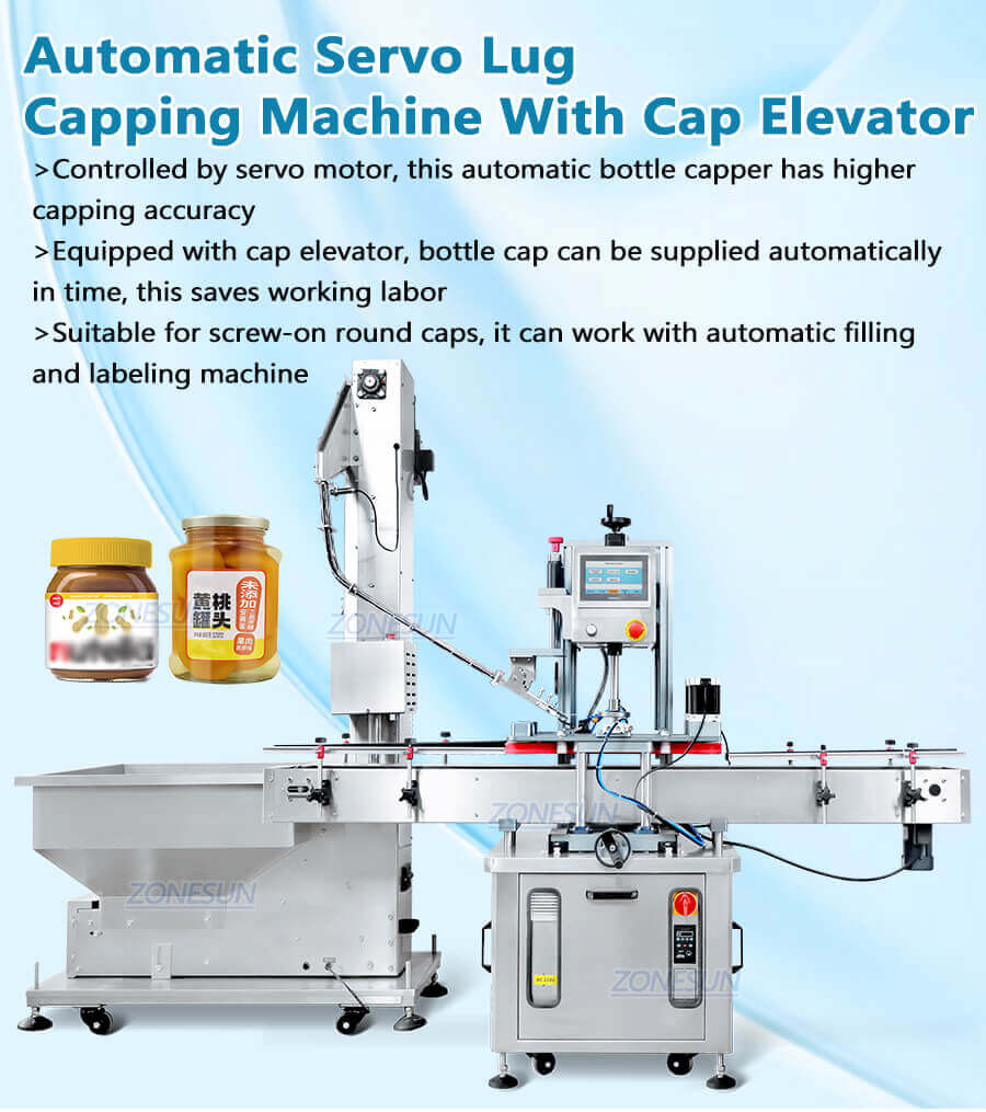 Lug Cap Capping Machine-ZONESUN TECHNOLOGY LIMITED Lug Cap Capping Machine-ZONESUN TECHNOLOGY LIMITED