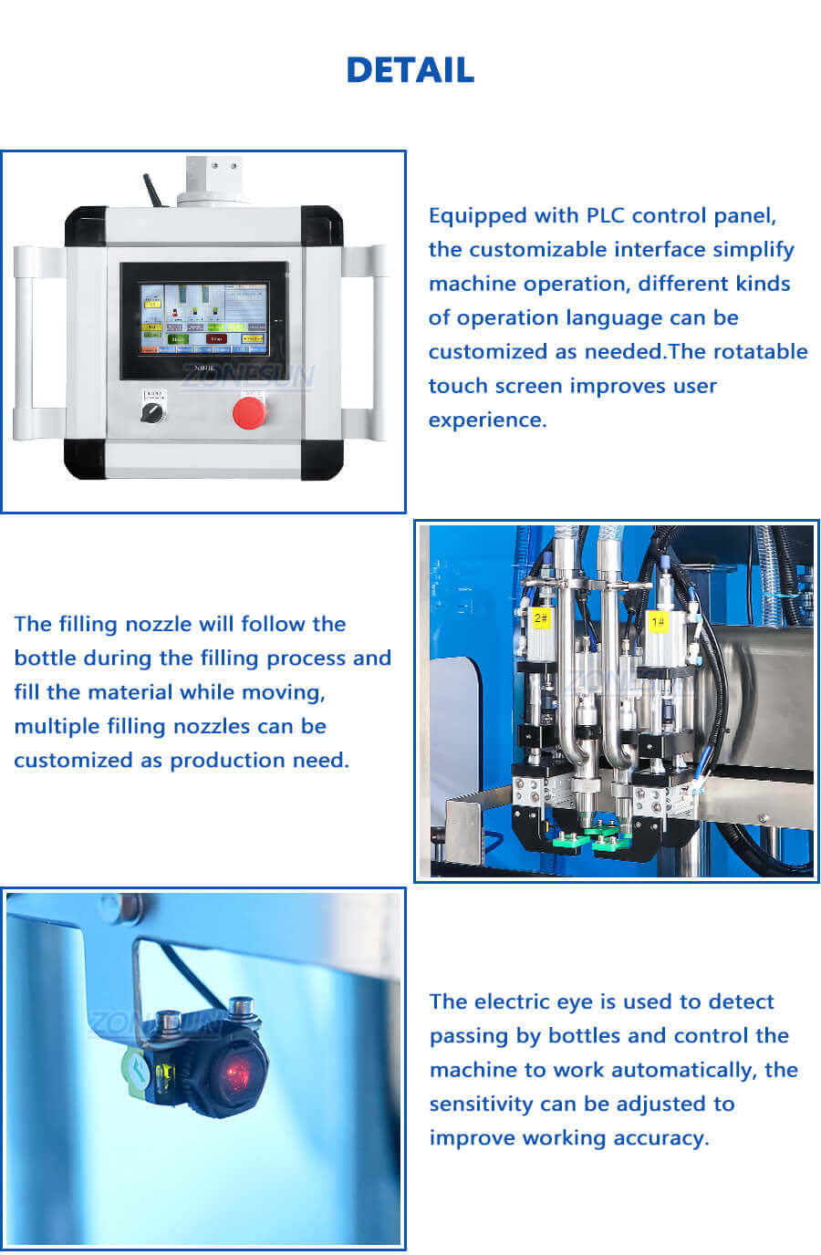 Tracking Filling Machine-ZONESUN TECHNOLOGY LIMITED Tracking Filling Machine-ZONESUN TECHNOLOGY LIMITED