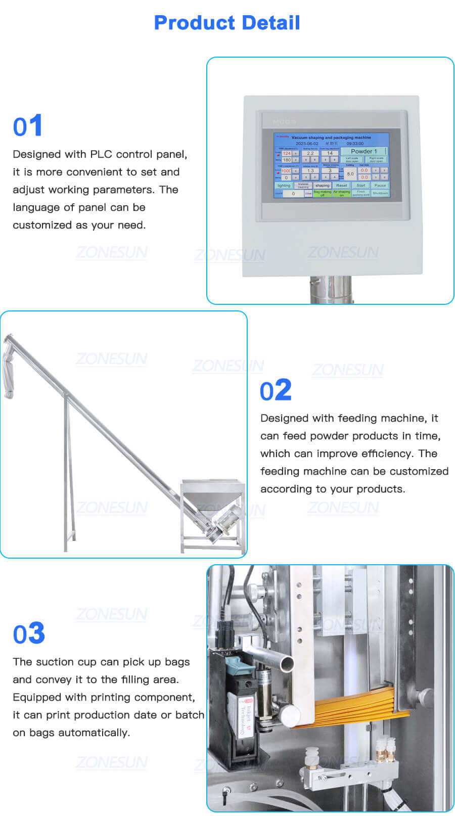 Powder Filling Line-ZONESUN TECHNOLOGY LIMITED Powder Filling Line-ZONESUN TECHNOLOGY LIMITED