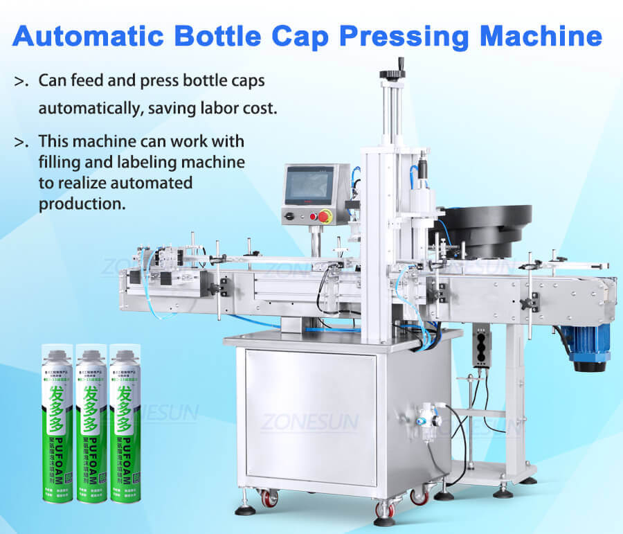 Bottle Cap Press Capping Machine-ZONESUN TECHNOLOGY LIMITED Bottle Cap Press Capping Machine-ZONESUN TECHNOLOGY LIMITED