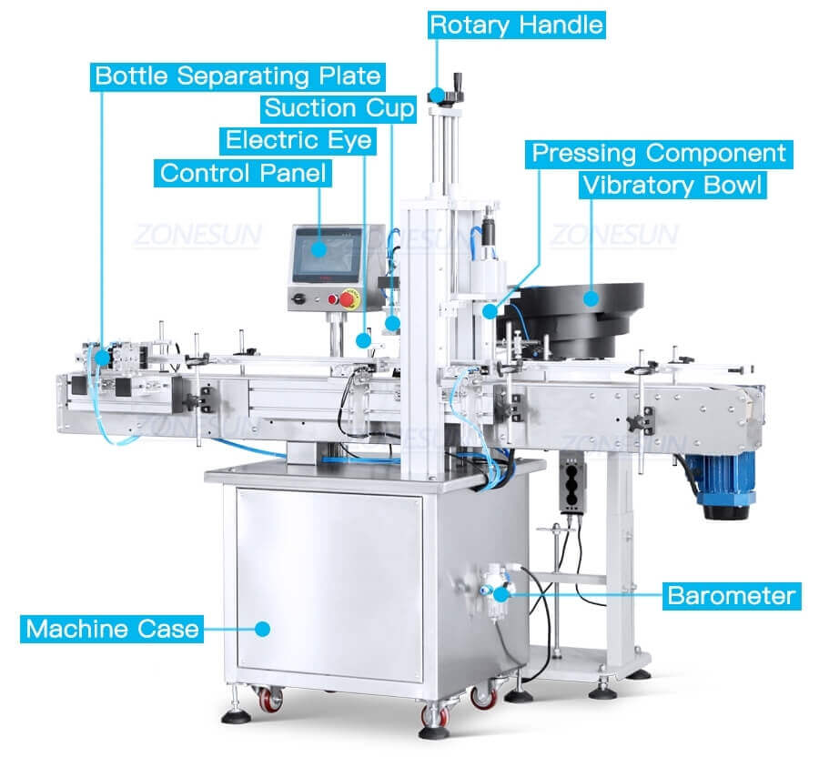 Bottle Cap Press Capping Machine-ZONESUN TECHNOLOGY LIMITED Bottle Cap Press Capping Machine-ZONESUN TECHNOLOGY LIMITED