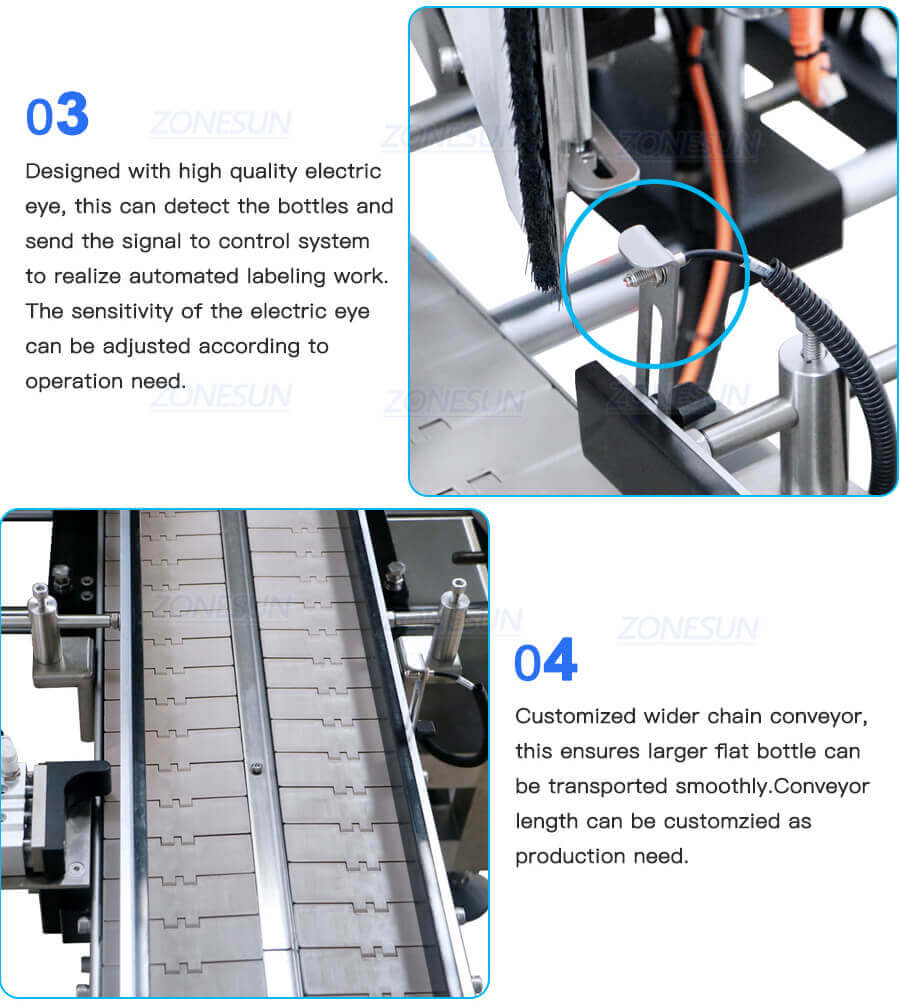 Flat Bucket Labeling Machine-ZONESUN TECHNOLOGY LIMITED Flat Bucket Labeling Machine-ZONESUN TECHNOLOGY LIMITED