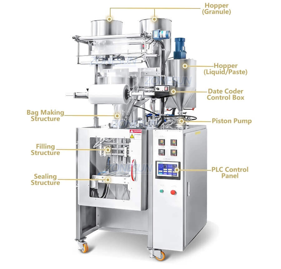 Popcorn Packing Machine-ZONESUN TECHNOLOGY LIMITED Popcorn Packing Machine-ZONESUN TECHNOLOGY LIMITED