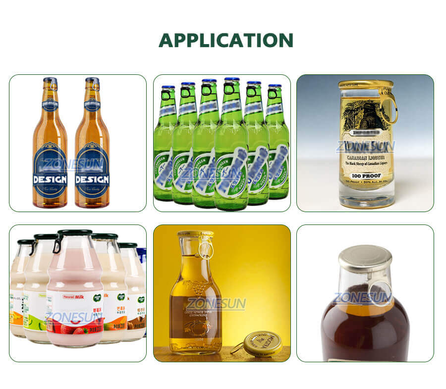 Beer Bottles Capping Machine-ZONESUN TECHNOLOGY LIMITED Beer Bottles Capping Machine-ZONESUN TECHNOLOGY LIMITED