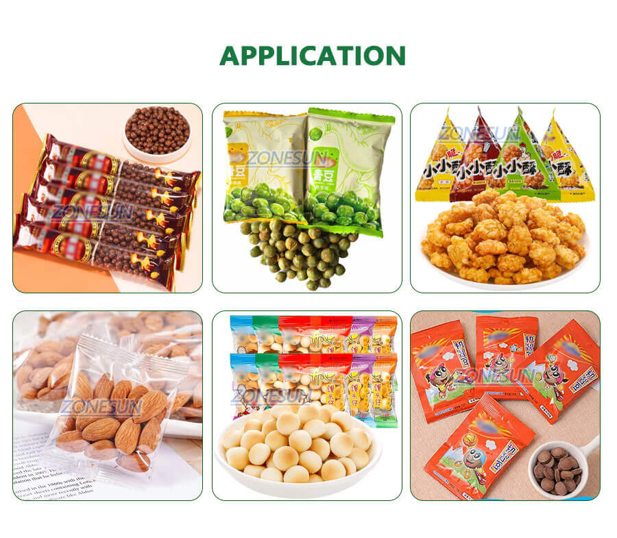 Granule VFFS Packing Machine-ZONESUN TECHNOLOGY LIMITED Granule VFFS Packing Machine-ZONESUN TECHNOLOGY LIMITED