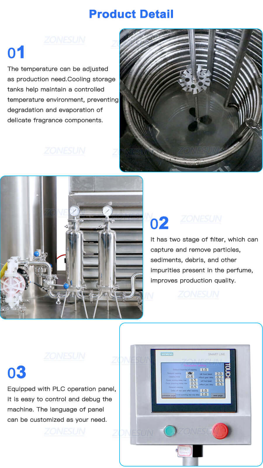 Automatic Perfume Production Line-ZONESUN TECHNOLOGY LIMITED Automatic Perfume Production Line-ZONESUN TECHNOLOGY LIMITED