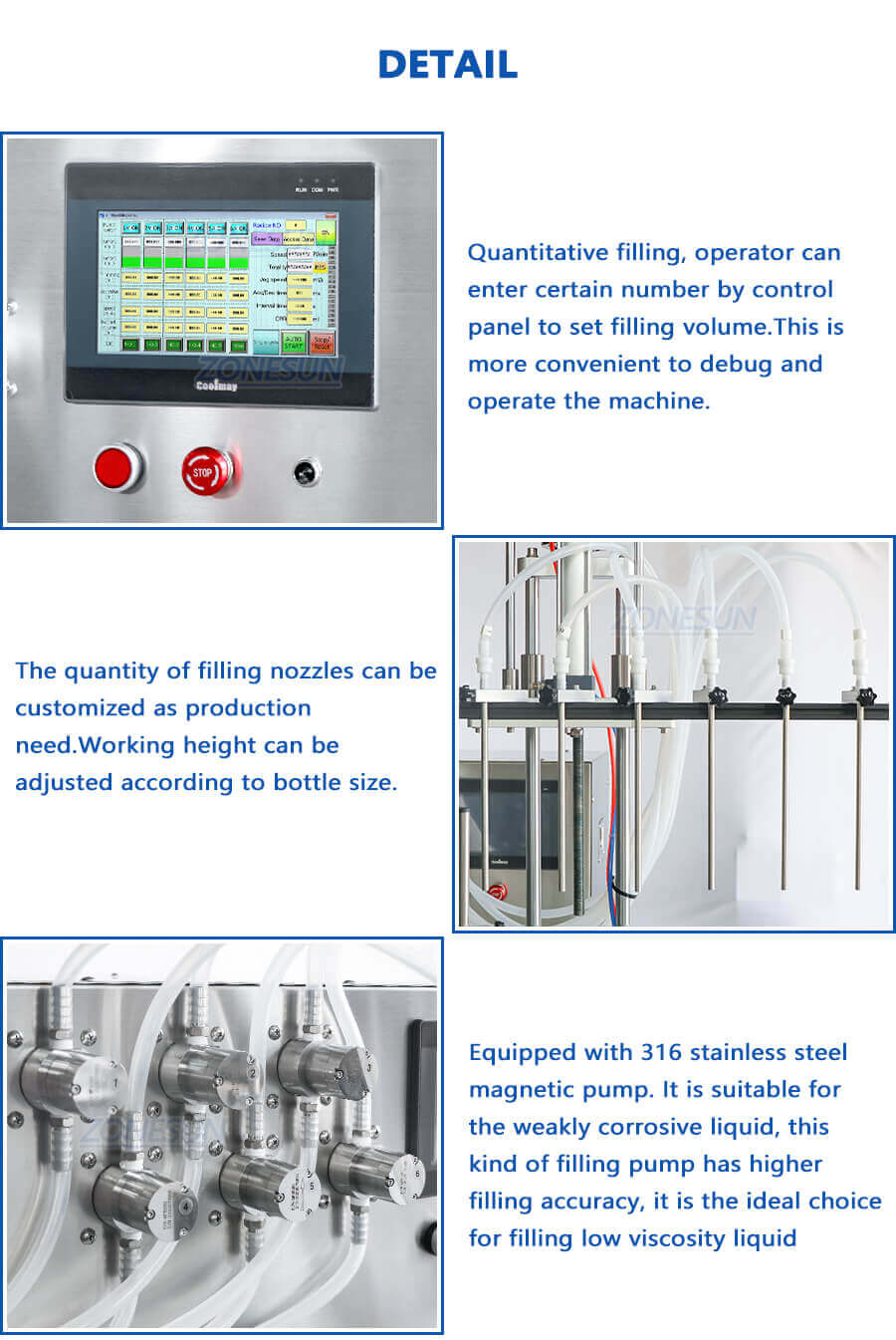 Quantitative Liquid Filling Machine-ZONESUN TECHNOLOGY LIMITED Quantitative Liquid Filling Machine-ZONESUN TECHNOLOGY LIMITED