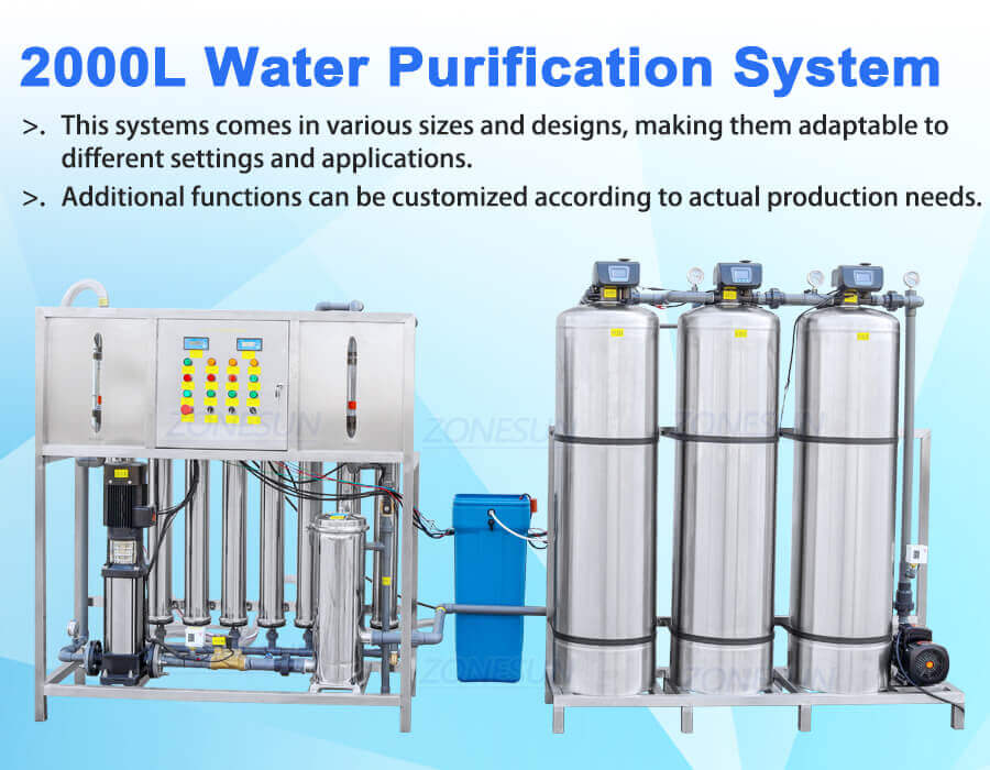 Water Purification Systems Machine-ZONESUN TECHNOLOGY LIMITED Water Purification Systems Machine-ZONESUN TECHNOLOGY LIMITED
