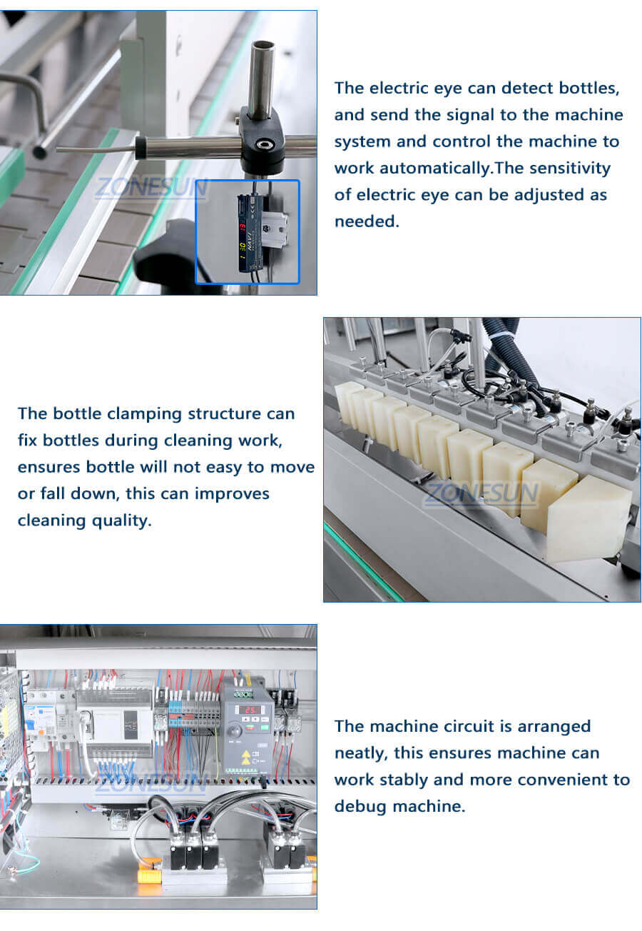 8 Heads Air Bottles Washing Machine-ZONESUN TECHNOLOGY LIMITED 8 Heads Air Bottles Washing Machine-ZONESUN TECHNOLOGY LIMITED