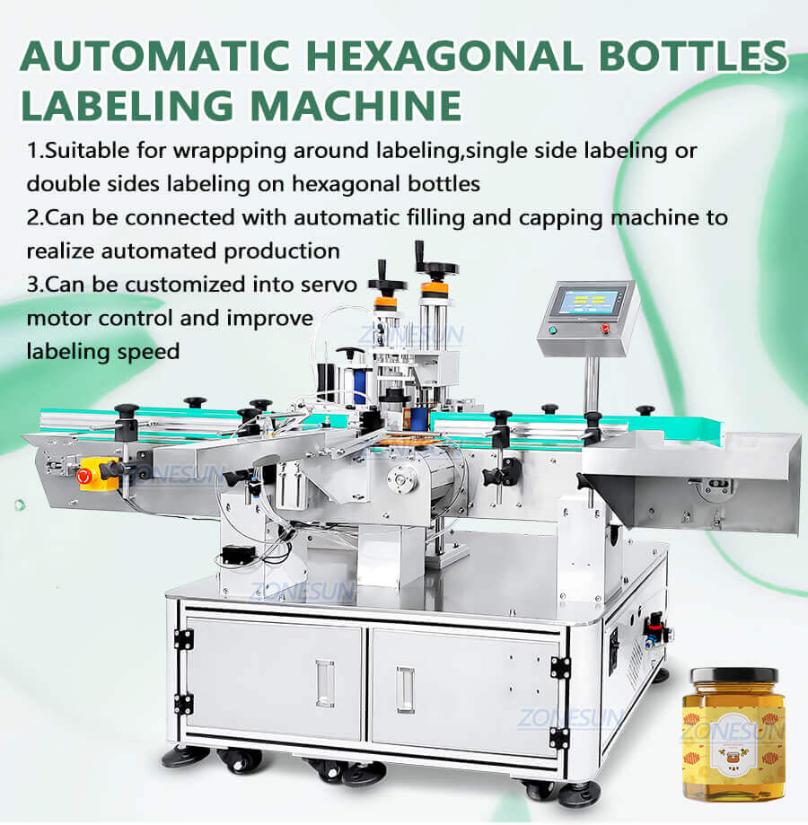 Polygonal Bottles Labeling machine-ZONESUN TECHNOLOGY LIMITED Polygonal Bottles Labeling machine-ZONESUN TECHNOLOGY LIMITED