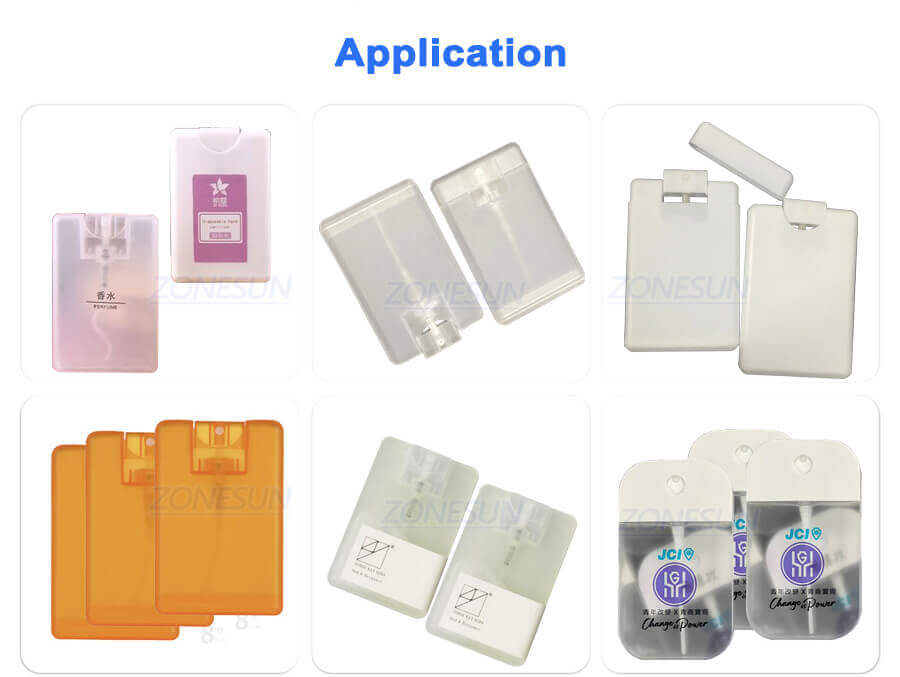 Credit Card Spray Filling Capping Machine-ZONESUN TECHNOLOGY LIMITED Credit Card Spray Filling Capping Machine-ZONESUN TECHNOLOGY LIMITED