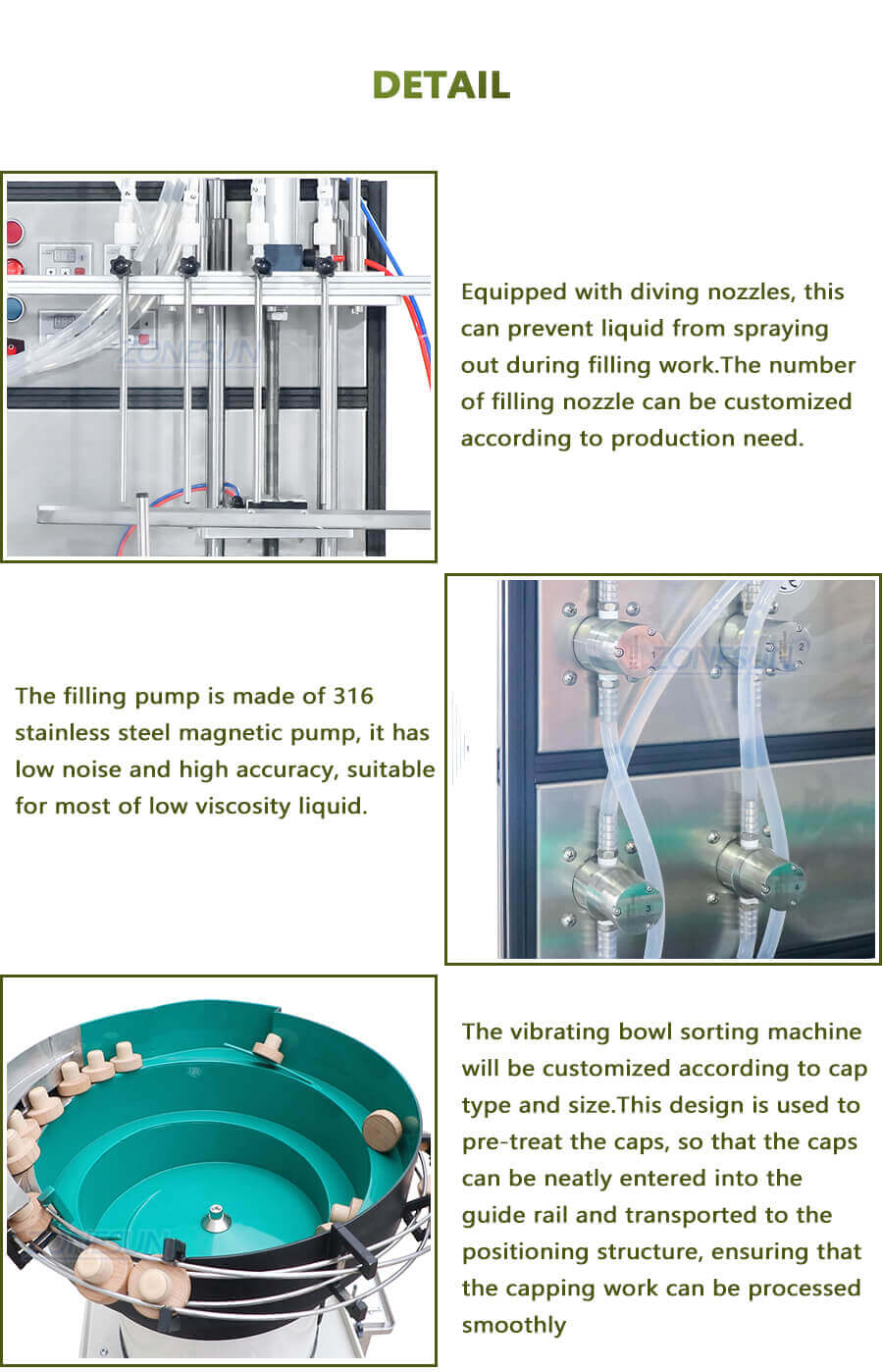 Wine Bottle Filling Capping Heat Shrinking Labeling Production Line-ZONESUN TECHNOLOGY LIMITED Wine Bottle Filling Capping Heat Shrinking Labeling Production Line-ZONESUN TECHNOLOGY LIMITED