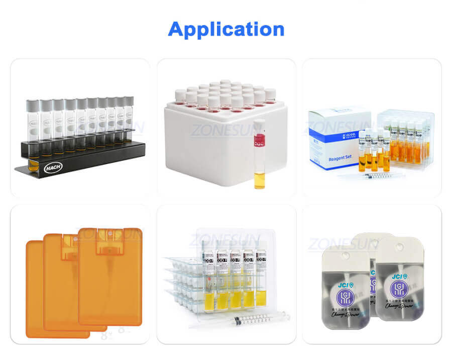 Pocket Perfume Card Bottle Filling Pressing Capping Machine-ZONESUN TECHNOLOGY LIMITED Pocket Perfume Card Bottle Filling Pressing Capping Machine-ZONESUN TECHNOLOGY LIMITED