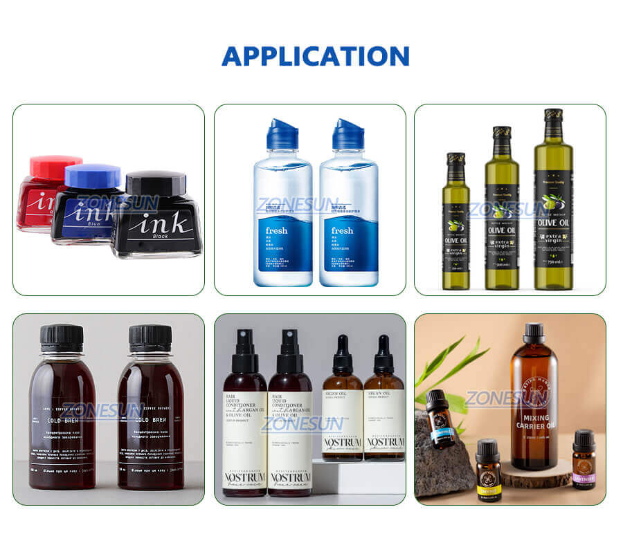 Six Heads Quantitative Liquid Filling Machine-ZONESUN TECHNOLOGY LIMITED Six Heads Quantitative Liquid Filling Machine-ZONESUN TECHNOLOGY LIMITED