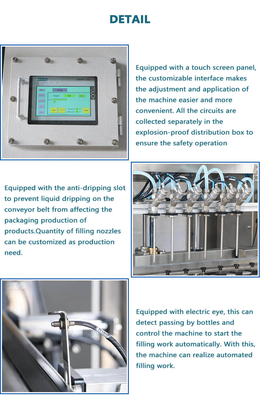 Gravity Liquid Filling Machine-ZONESUN TECHNOLOGY LIMITED Gravity Liquid Filling Machine-ZONESUN TECHNOLOGY LIMITED