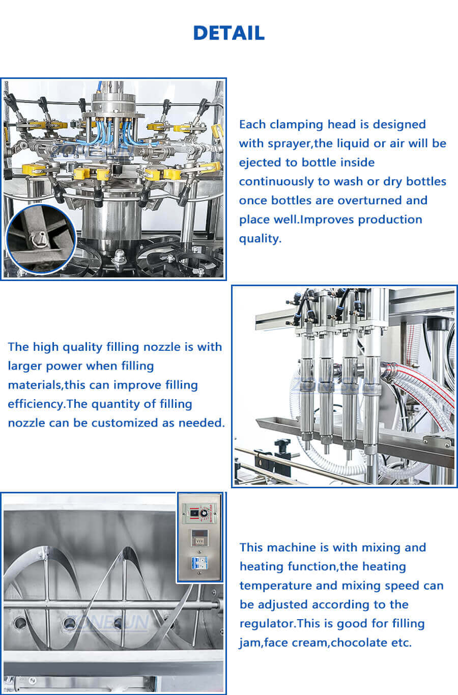 Sauce Jar Paste Filling Line-ZONESUN TECHNOLOGY LIMITED Sauce Jar Paste Filling Line-ZONESUN TECHNOLOGY LIMITED