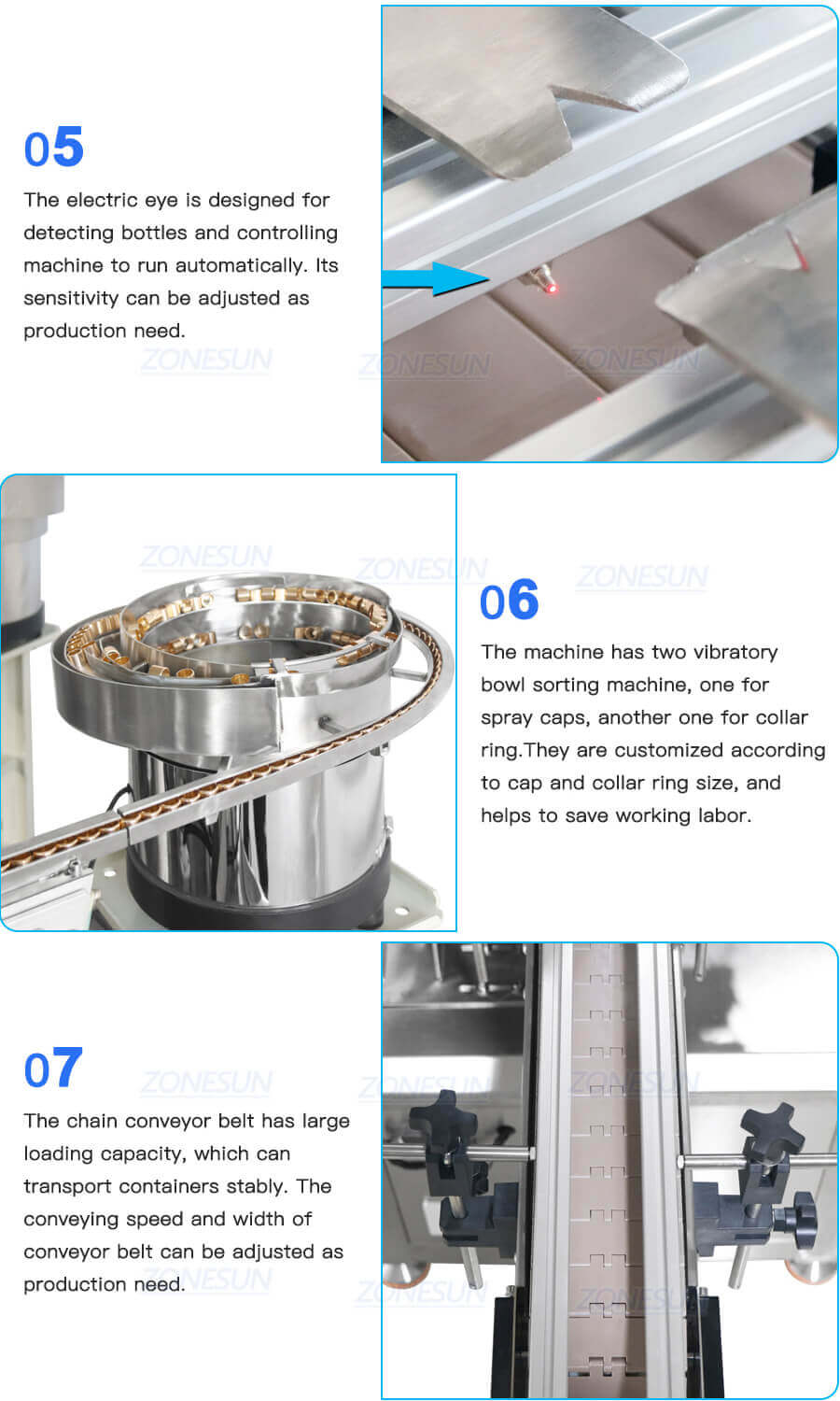 Perfume Bottles Capping Machine-ZONESUN TECHNOLOGY LIMITED Perfume Bottles Capping Machine-ZONESUN TECHNOLOGY LIMITED