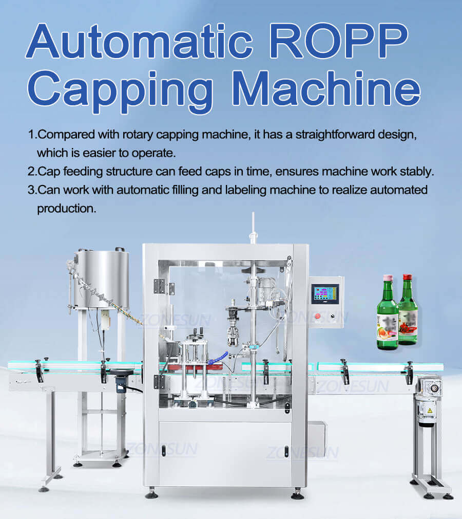 Automatic Ropp Capping Machine-ZONESUN TECHNOLOGY LIMITED Automatic Ropp Capping Machine-ZONESUN TECHNOLOGY LIMITED
