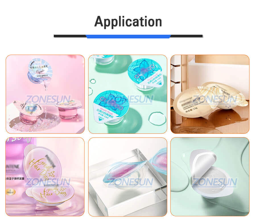 Sauce Cup Filling Sealing Machine-ZONESUN TECHNOLOGY LIMITED Sauce Cup Filling Sealing Machine-ZONESUN TECHNOLOGY LIMITED