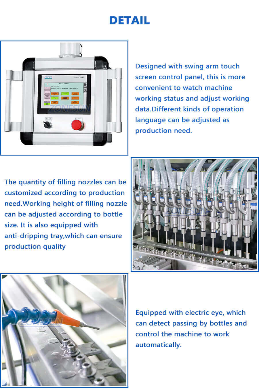 12 Heads Paste Filling Machine-ZONESUN TECHNOLOGY LIMITED 12 Heads Paste Filling Machine-ZONESUN TECHNOLOGY LIMITED