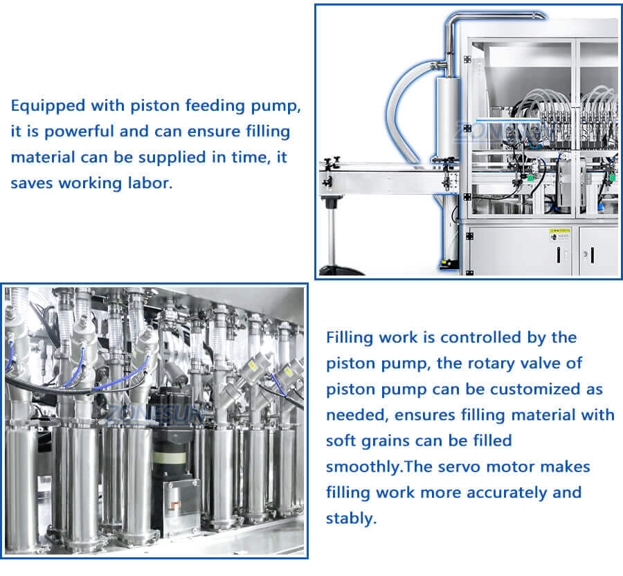 12 Heads Paste Filling Machine-ZONESUN TECHNOLOGY LIMITED 12 Heads Paste Filling Machine-ZONESUN TECHNOLOGY LIMITED