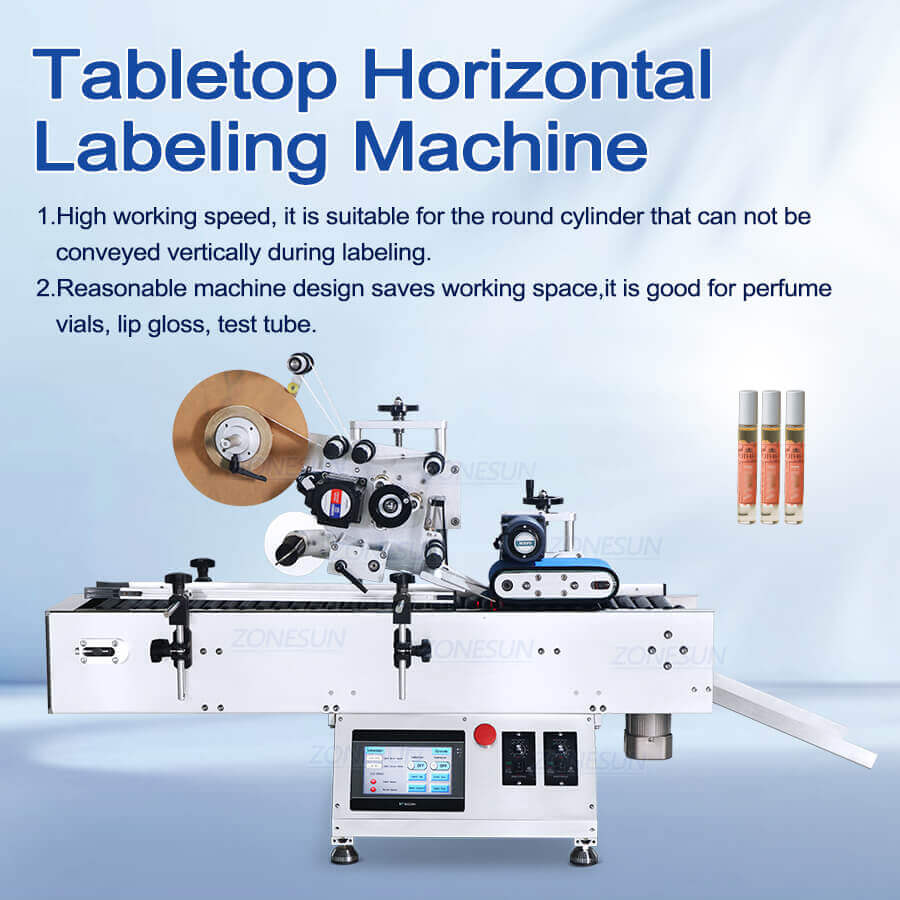 Tabletop Horizontal Labeling Machine-ZONESUN TECHNOLOGY LIMITED Tabletop Horizontal Labeling Machine-ZONESUN TECHNOLOGY LIMITED