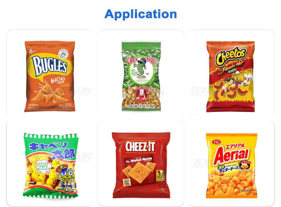 Three Heads Granule Bag Filling Sealing Machine-ZONESUN TECHNOLOGY LIMITED Three Heads Granule Bag Filling Sealing Machine-ZONESUN TECHNOLOGY LIMITED