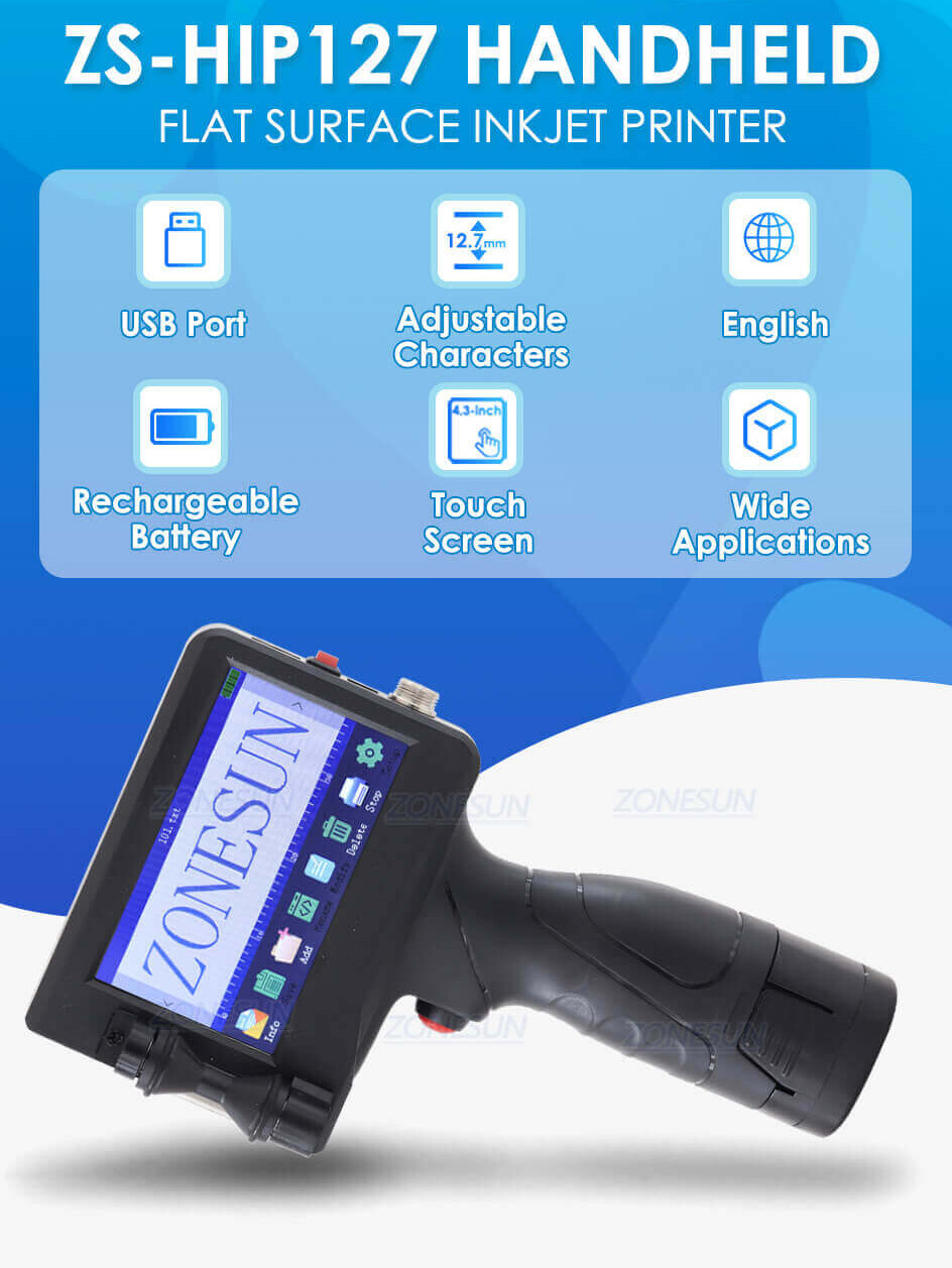 Handheld Inkjet Printer-ZONESUN TECHNOLOGY LIMITED Handheld Inkjet Printer-ZONESUN TECHNOLOGY LIMITED