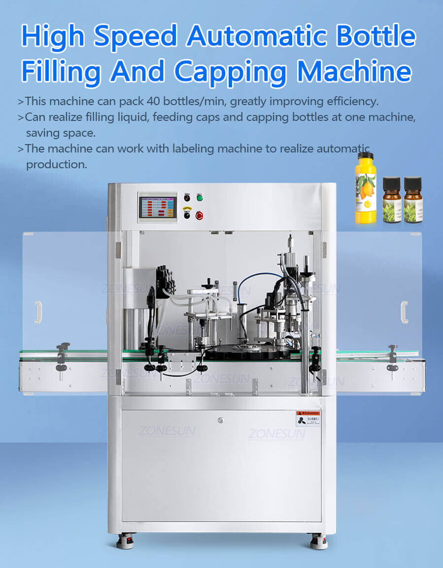 High Speed Filling And Capping Machine-ZONESUN TECHNOLOGY LIMITED High Speed Filling And Capping Machine-ZONESUN TECHNOLOGY LIMITED