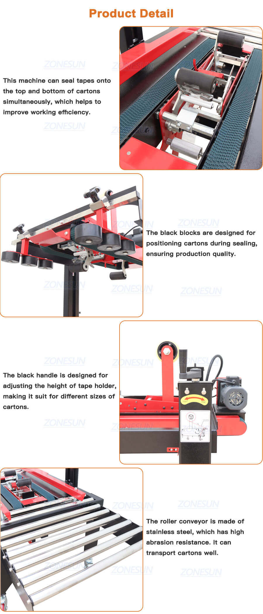 Carton Sealing Machine-ZONESUN TECHNOLOGY LIMITED Carton Sealing Machine-ZONESUN TECHNOLOGY LIMITED
