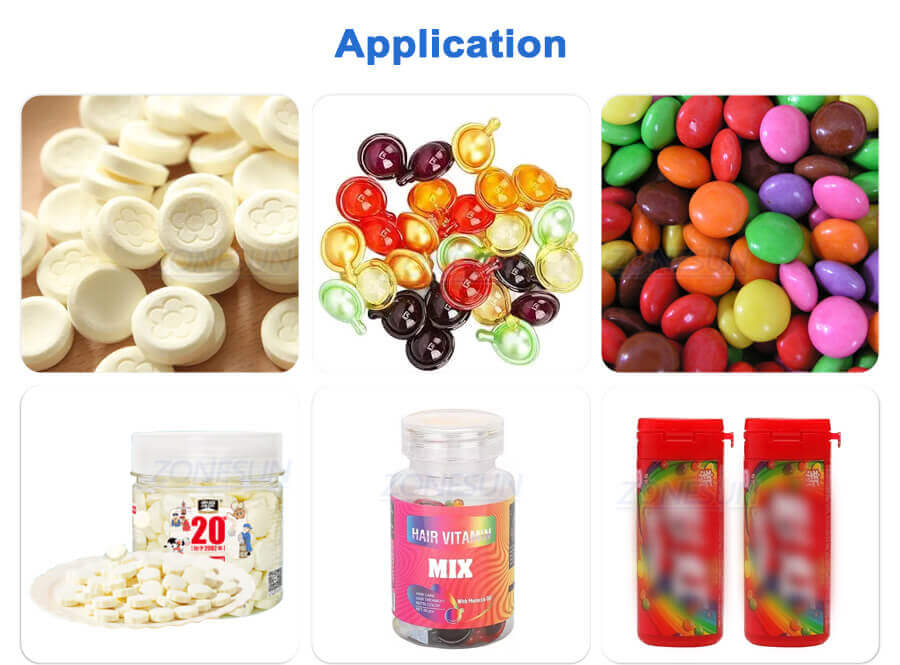 Bottles Counting Filling Machine-ZONESUN TECHNOLOGY LIMITED Bottles Counting Filling Machine-ZONESUN TECHNOLOGY LIMITED